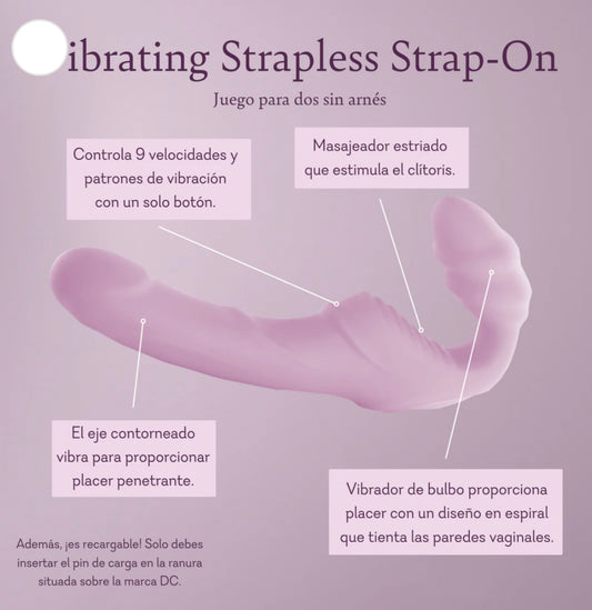 Vibrating Strapless StrapOn